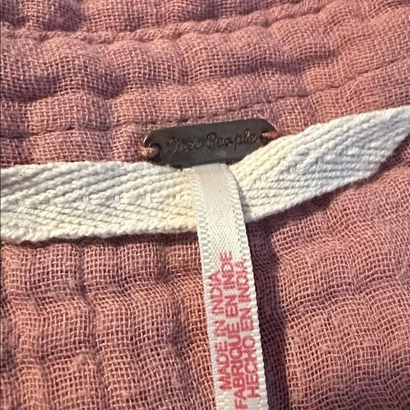 Free People Dusty Rose The Voyager Shirtdress - Picture 7 of 7